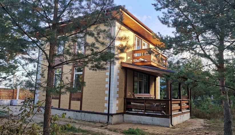 Дом 130 кв.м по проекту Аристократ в КП "Новое Боково"